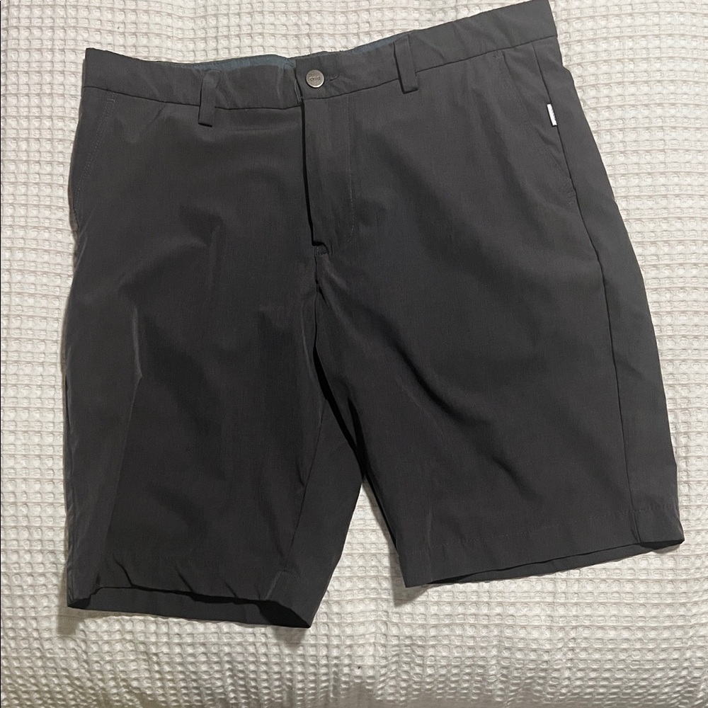 Onia Charcoal Flat Front Men's Shorts